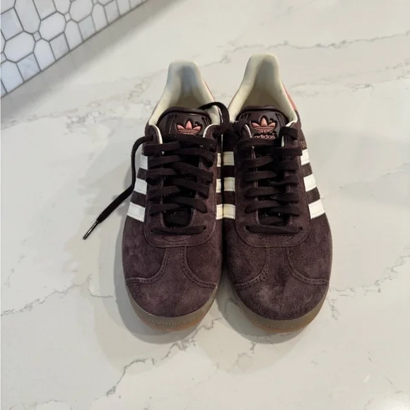 Adidas Gazelle | Shadow Brown / Pink | Size 6.5 - Picture 4 of 6